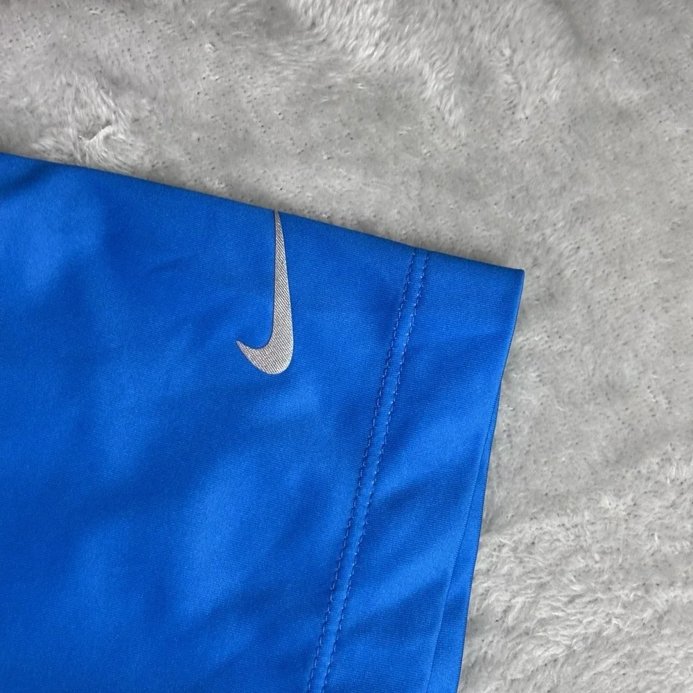 Nike‎ Golf Tour Performance Dri-Fit Polo Shirt Men's Medium Blue Short Sleeve